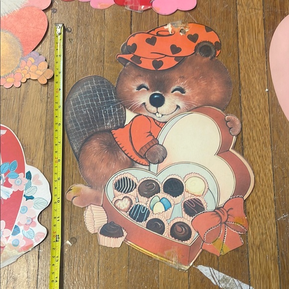 Vintage Animal and Child Valentine decorations - Picture 6 of 17